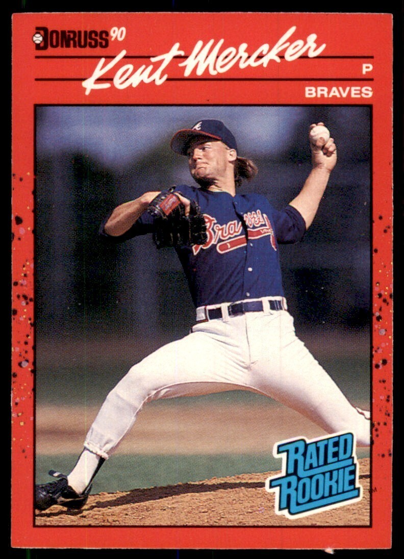 1990 Donruss: Kent Mercker Baseball Cards #31