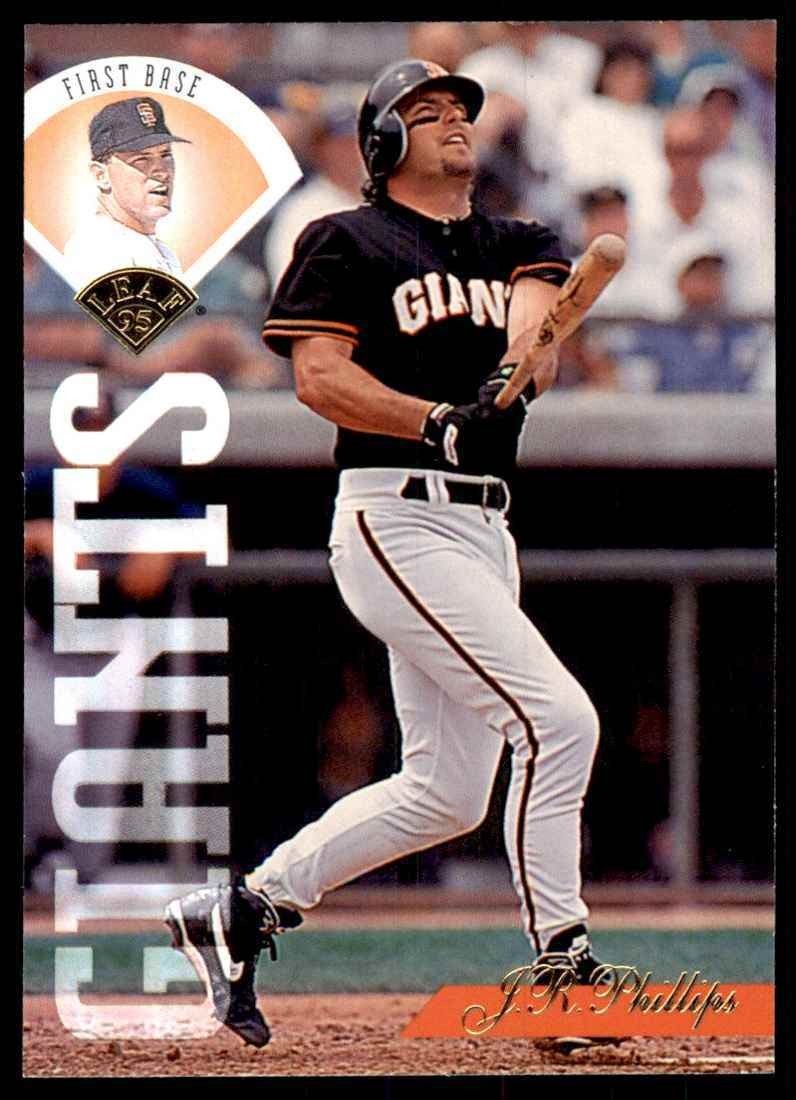 1995 Leaf J.R. Phillips Baseball Cards #380
