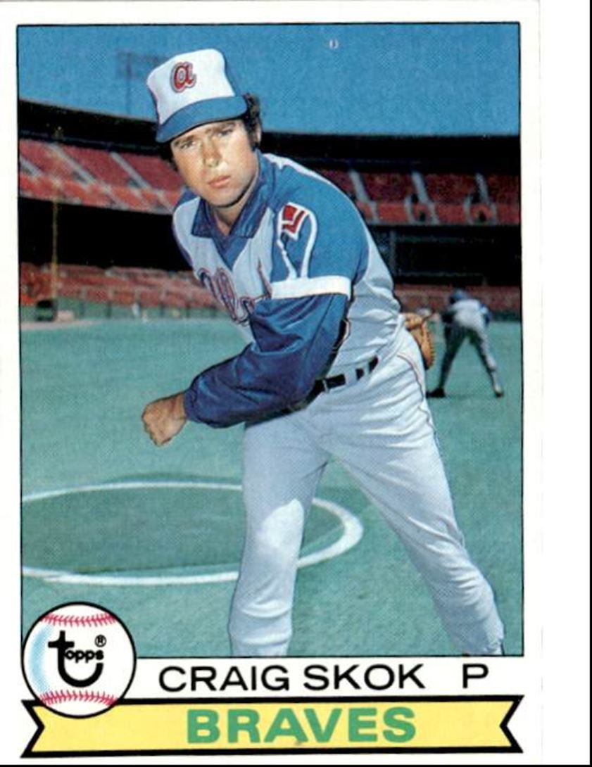 1979 Topps Craig Skok Rookie Atlanta Braves #363