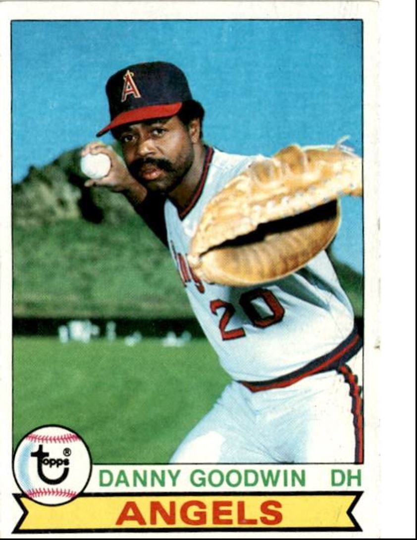 1979 Topps Danny Goodwin Rookie California Angels #322