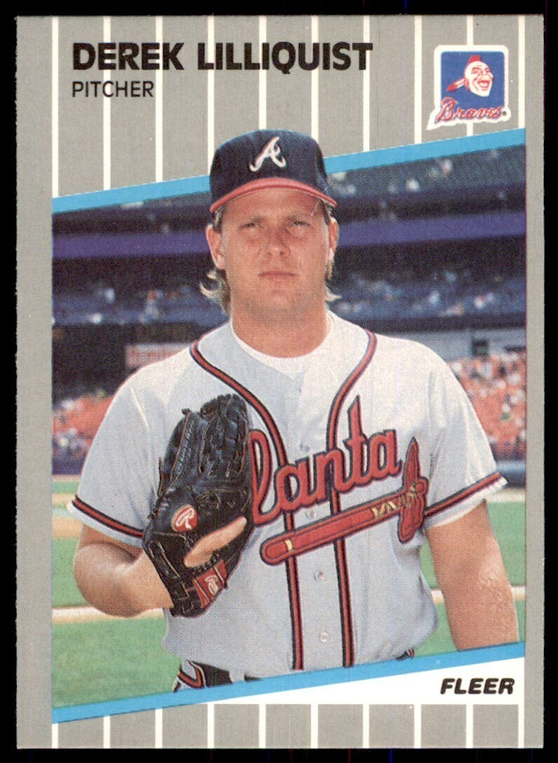 1989 Fleer Update Derek Lilliquist Baseball Cards #U-73