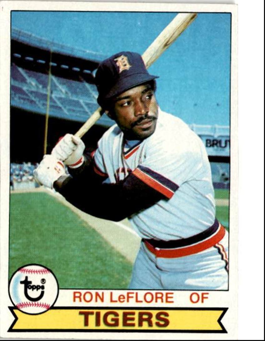 1979 Topps Ron LeFlore Detroit Tigers #660