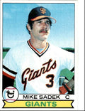 1979 Topps Mike Sadek San Francisco Giants #256