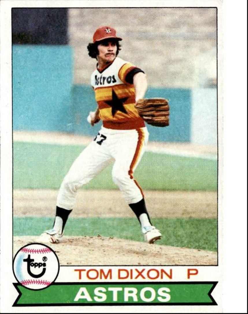 1979 Topps Tom Dixon Rookie P Houston Astros #361