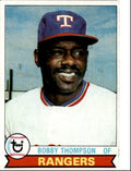 1979 Topps Bobby Thompson Rookie Texas Rangers #336