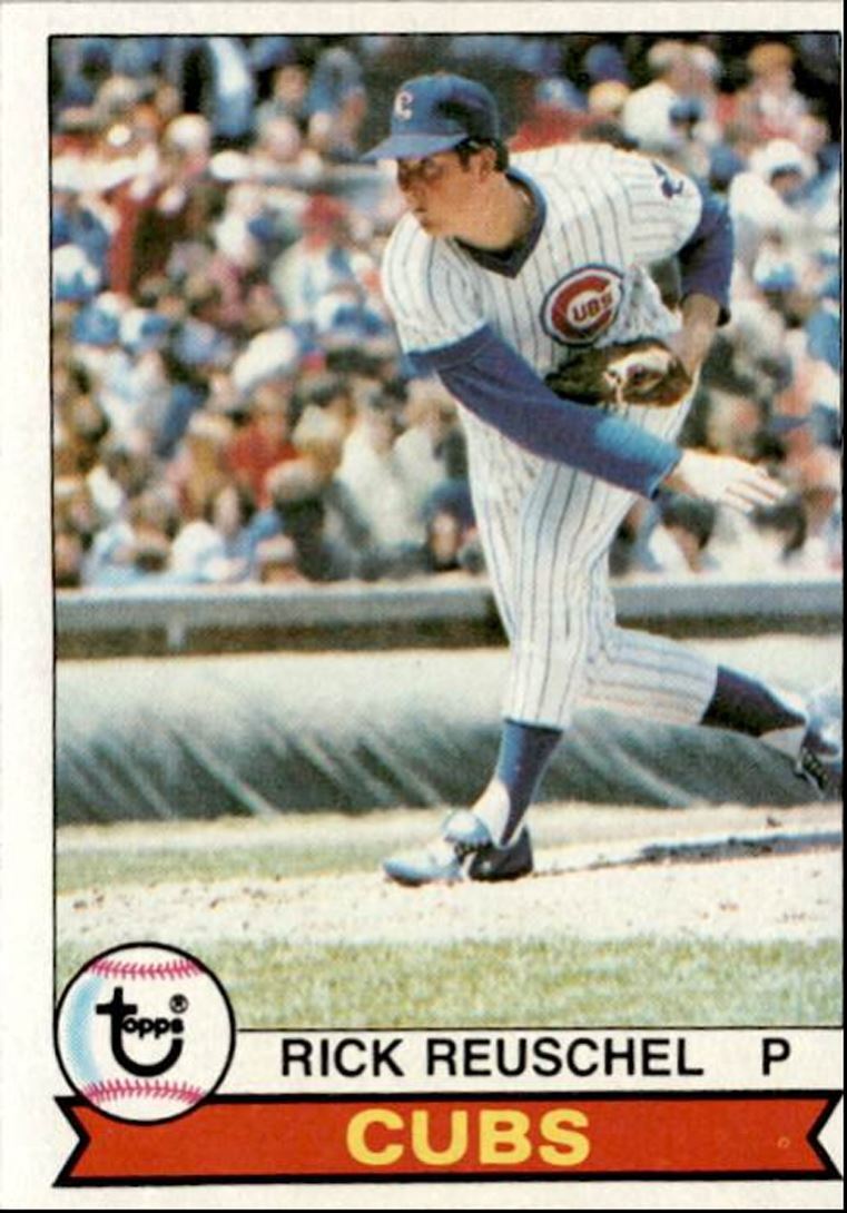 1979 Topps Rick Reuschel P Chicago Cubs #240