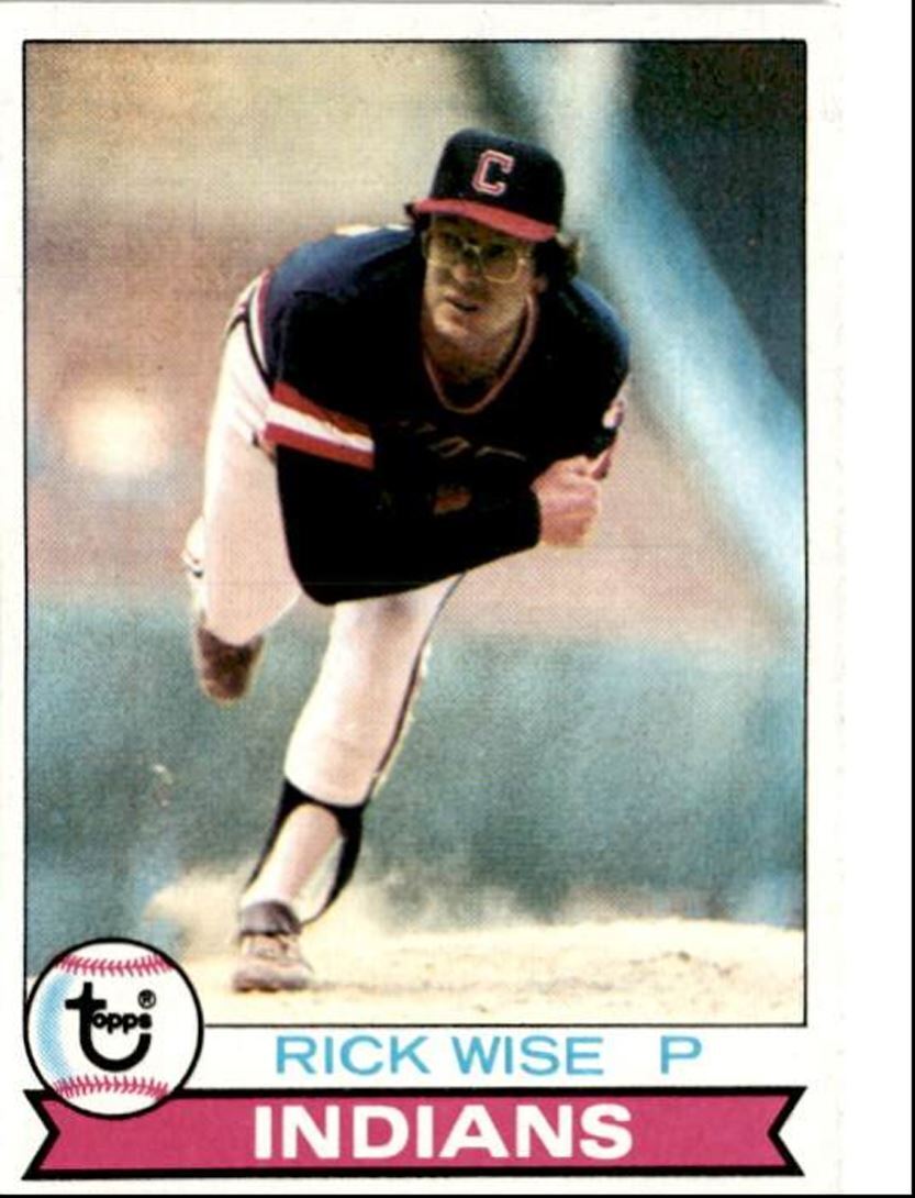 1979 Topps Rick Wise Cleveland Indians #253