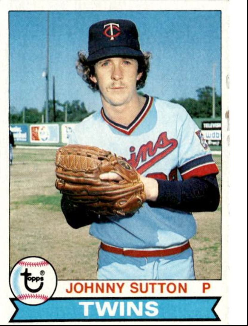 1979 Topps Johnny Sutton Rookie Minnesota Twins #676