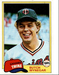 1981 Topps Butch Wynegar Minnesota Twins #61