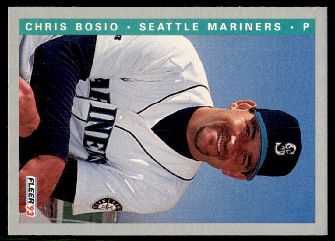 1993 Fleer Final Update Chris Bosio Baseball Cards #F-265