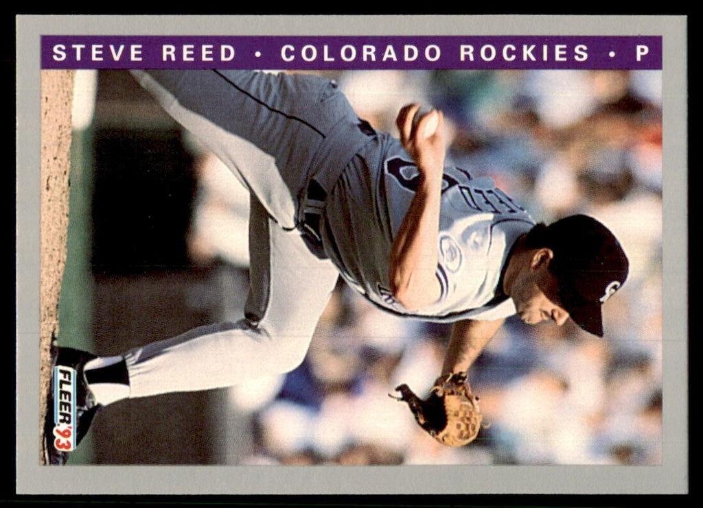 1993 Fleer Final Update Steve Reed Baseball Cards #F-40