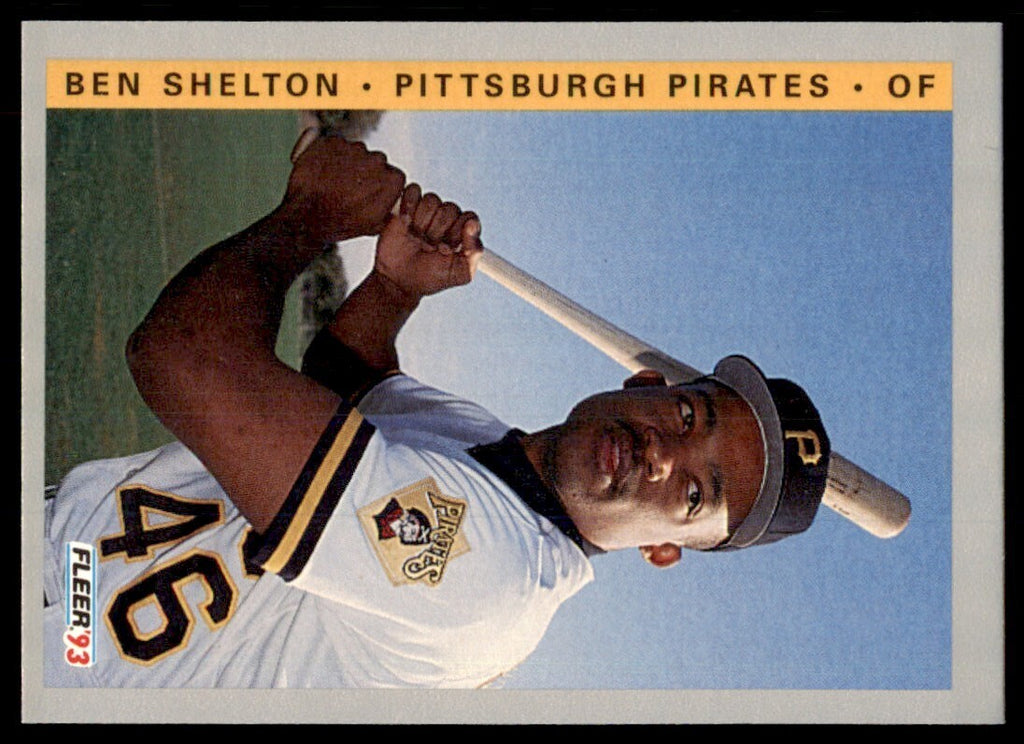 1993 Fleer Final Update Ben Shelton Baseball Cards #F-118