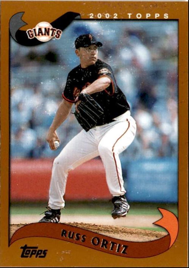 2002 Topps Russ Ortiz San Francisco Giants #107
