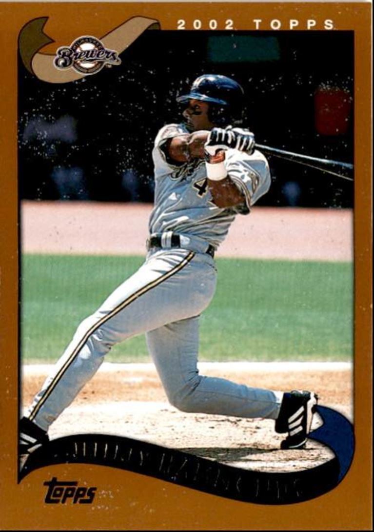 2002 Topps Jeffrey Hammonds Milwaukee Brewers #233