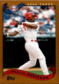 2002 Topps Marlon Anderson Philadelphia Phillies #269