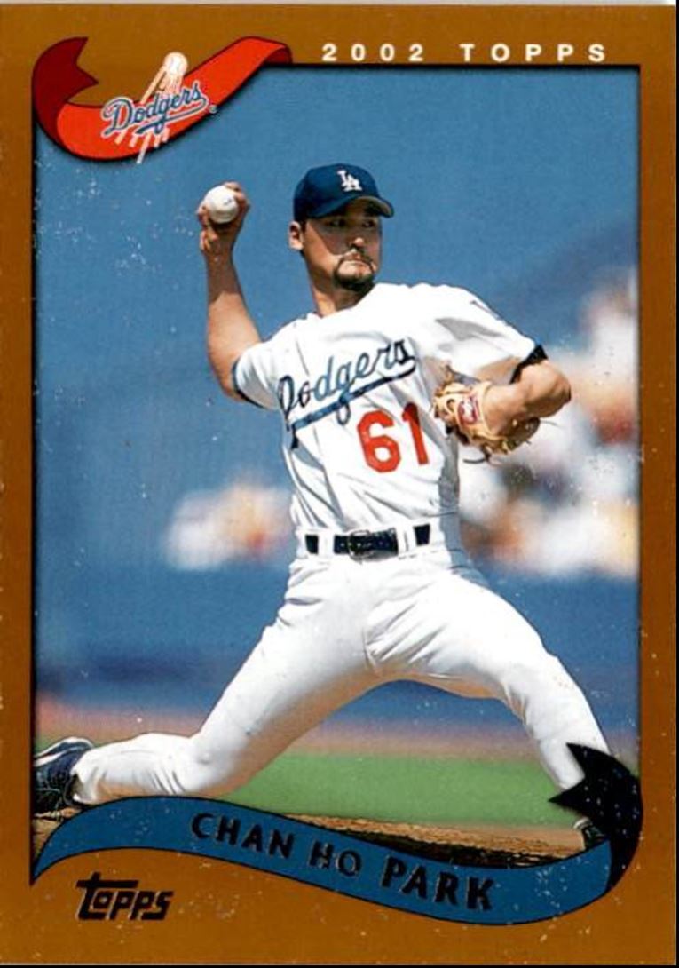 2002 Topps Chan Ho Park Los Angeles Dodgers #271