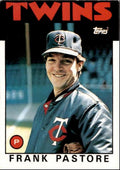 1986 Topps Traded Frank Pastore Minnesota Twins #85T
