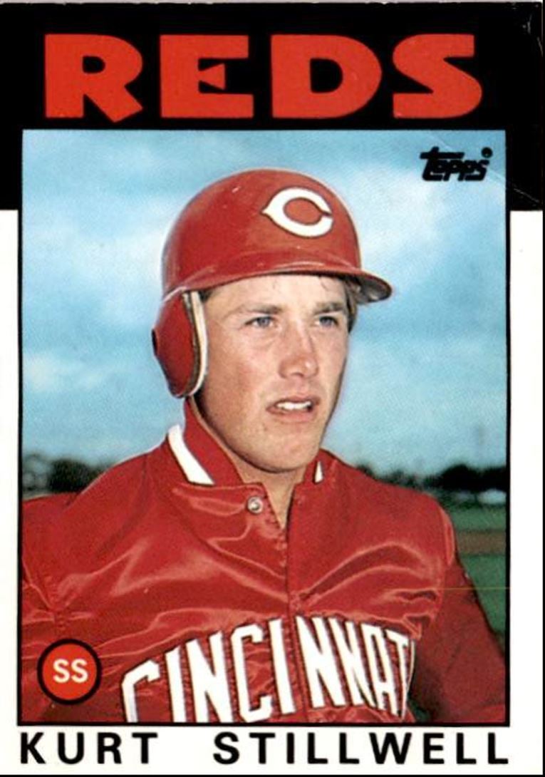 1986 Topps Traded Kurt Stillwell ss Cincinnati Reds #104T