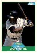 1989 Score Gary Pettis Detroit Tigers #26