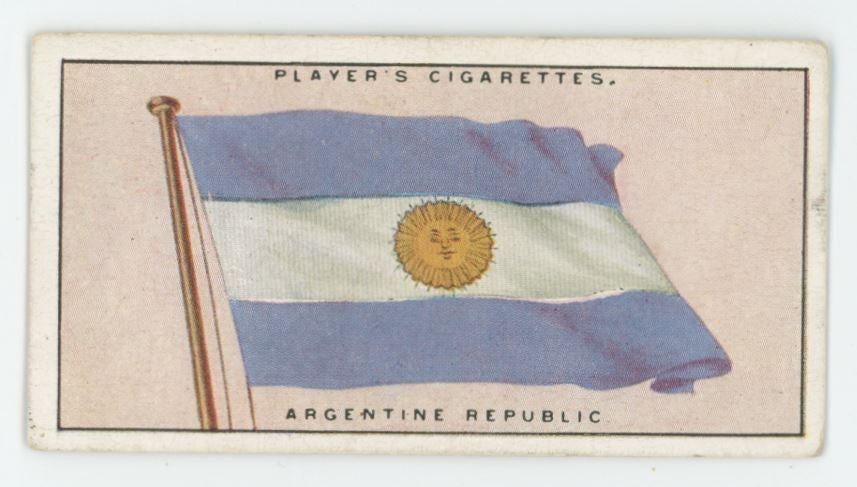 1928 Players Cigarettes Flags of the League of Nations Argentine Republic #3