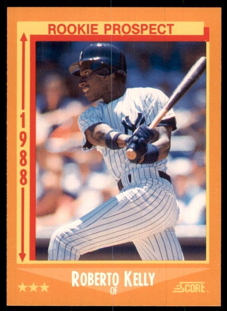 1988 Score Roberto Kelly Baseball Cards #634