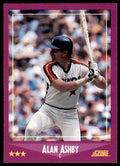 1988 Score Alan Ashby Baseball Cards #73