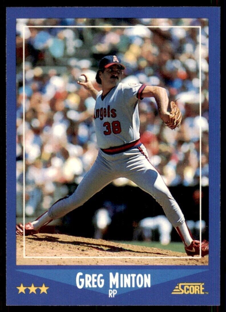 1988 Score: Greg Minton Baseball Cards #176