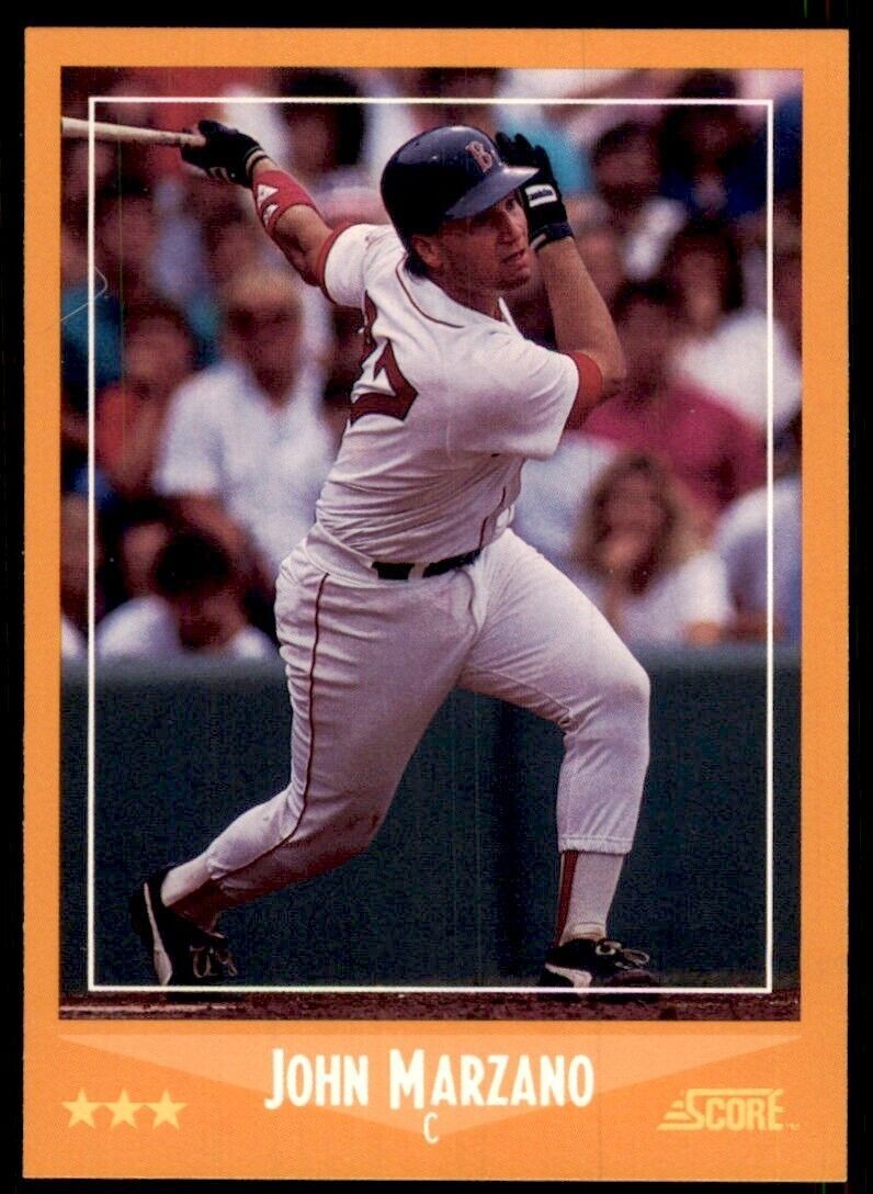 1988 Score: John Marzano Baseball Cards #584