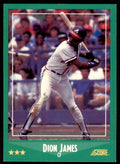 1988 Score- Dion James Baseball Cards #395
