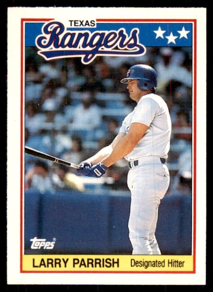 1988 Topps American Baseball Larry Parrish Baseball Cards #56
