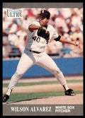 1991 Fleer Ultra Update Wilson Alvarez Baseball Cards #U-13