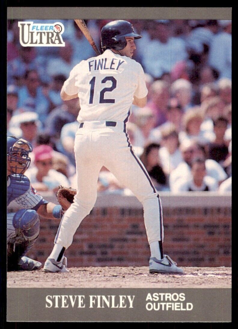 1991 Fleer Ultra Update Steve Finley Baseball Cards #U-81