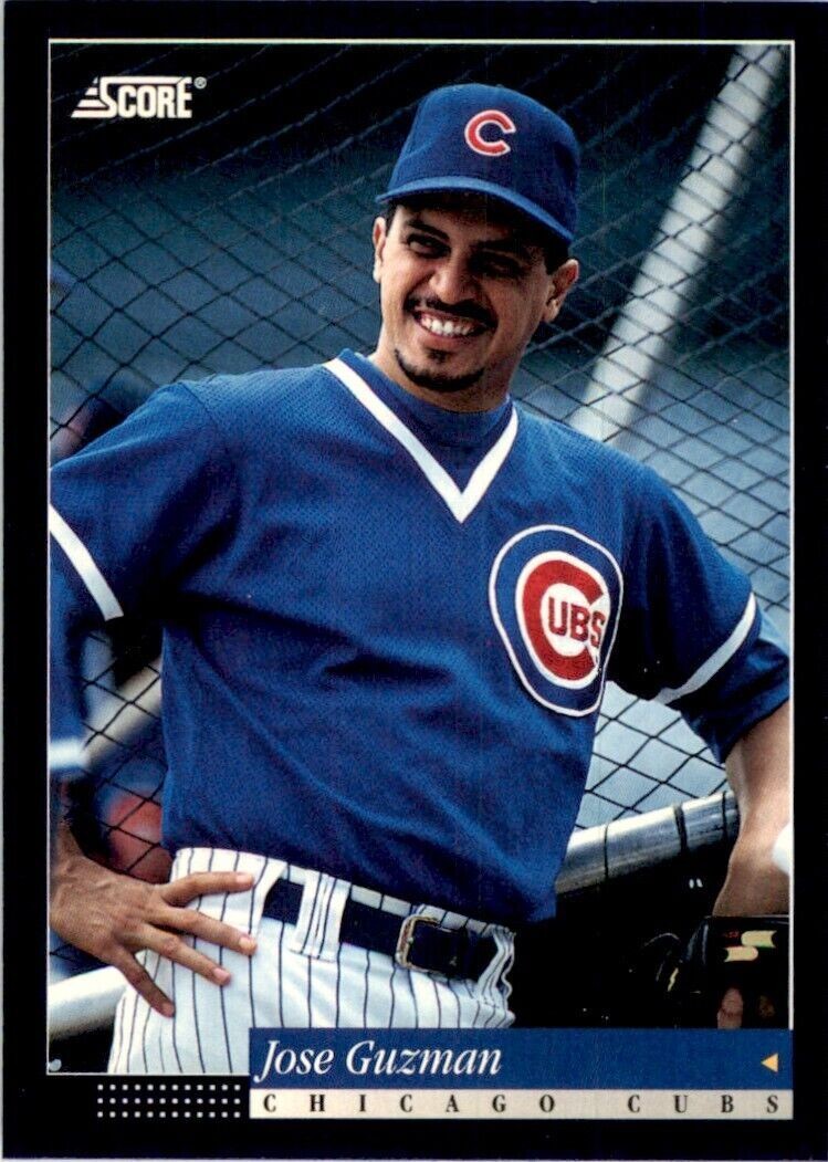 1994 Score Jose Guzman B Baseball Cards #178