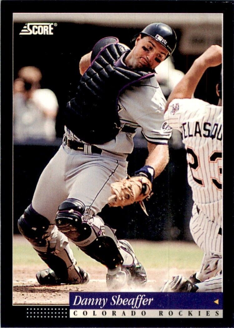 1994 Score Danny Sheaffer Baseball Cards #197