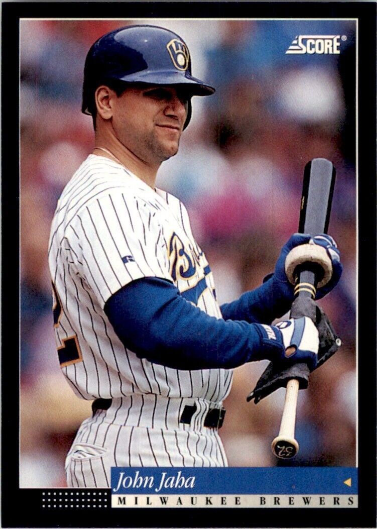 1994 Score John Jaha C Baseball Cards #173