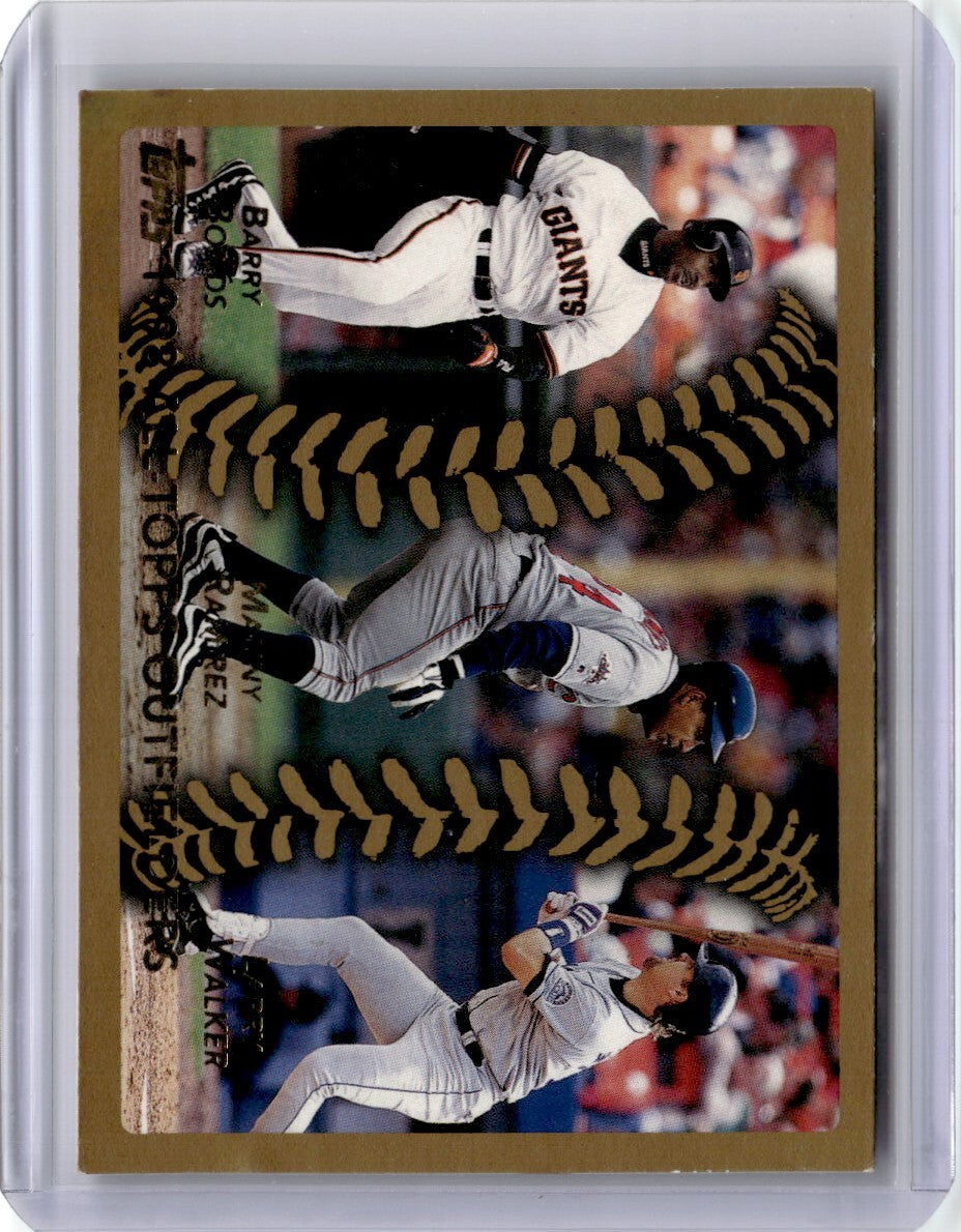 1999 Topps Bonds Ramirez Walker Baseball Card #455