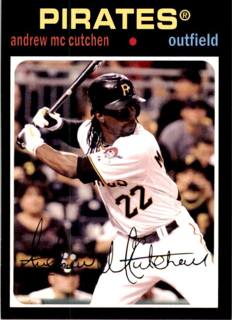 2012 Topps Archives Andrew McCutchen Baseball Card Pittsburgh Pirates #66