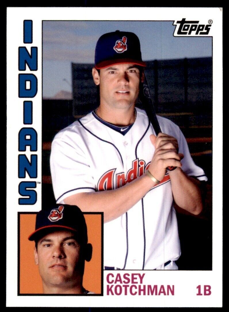 2012 Topps Archives Casey Kotchman Baseball Card Cleveland Indians #198