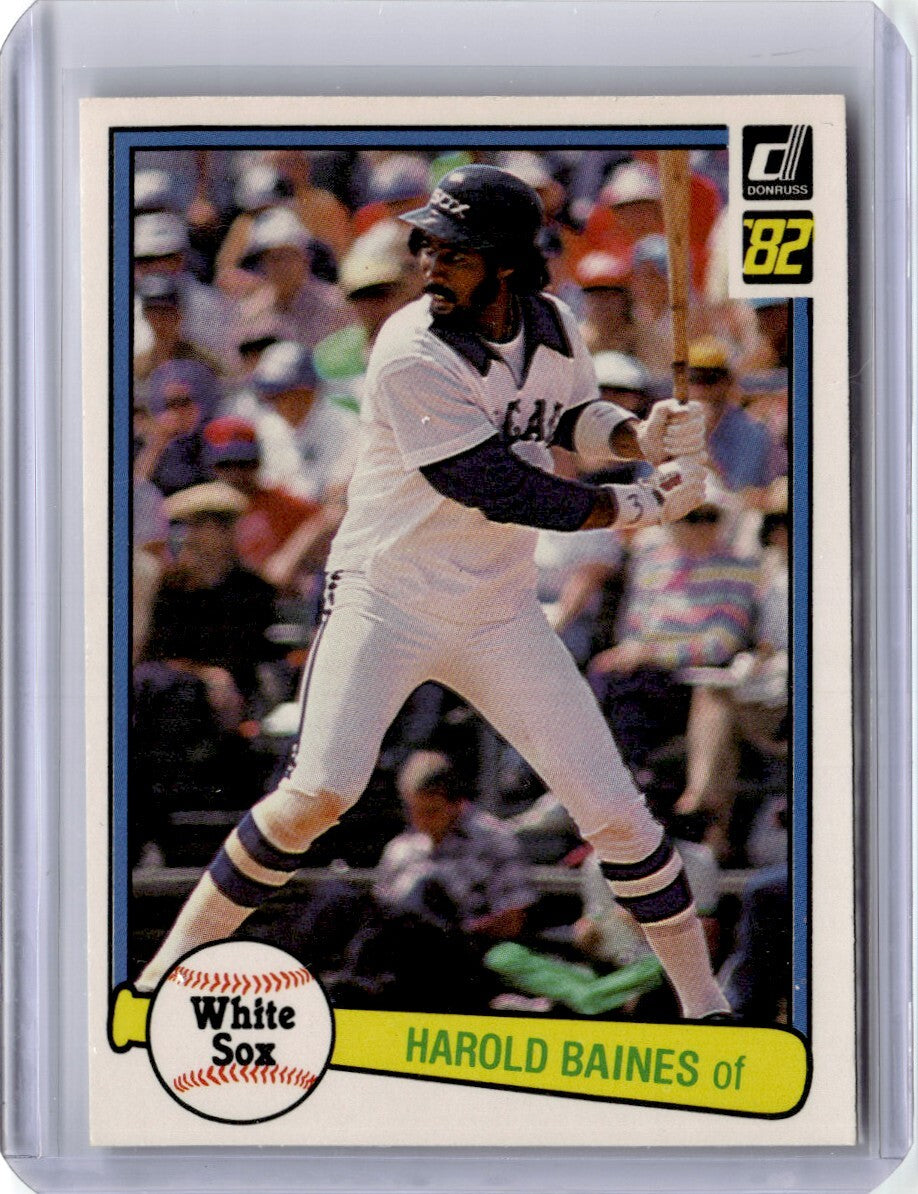1982 Donruss Harold Baines Baseball Card Chicago White Sox #568