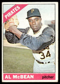 1966 Topps Baseball Card Al McBean E Pittsburgh Pirates #353