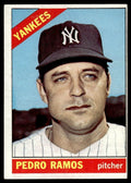 1966 Topps Baseball Card Pedro Ramos I New York Yankees #439