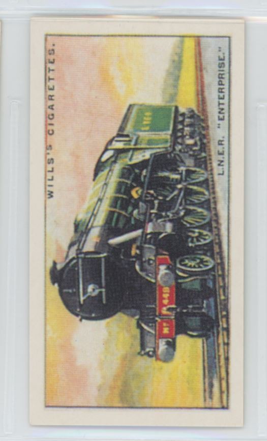 1993 Wills's Cigarettes Tobacco Card 1930 Reprint Railway Locomotives #12