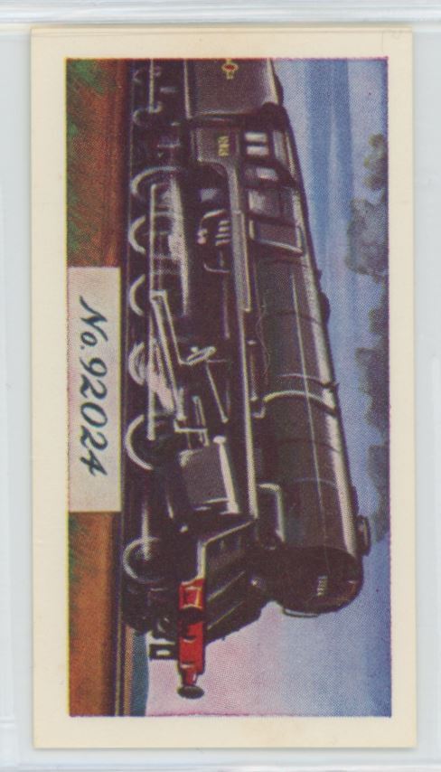 1962 Lyons Maid Cigarette Tobacco Card No. 92024 Train Spotters #39
