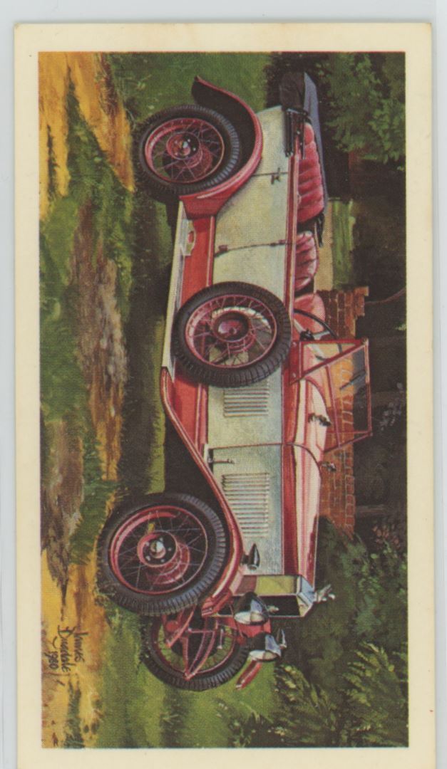 1981 Grande Famous M.G. Margues Tobacco Card 14/40 Mark IV #2