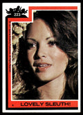 1977 Charlie's Angels Card Lovely Sleuth B #223