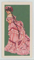 1967 Brooke Bond Tea British Costume Lady's evening Dress 1876 #37