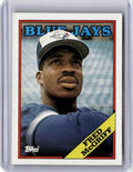 1988 Topps Fred McGriff Baseball Card Toronto Blue Jays #463