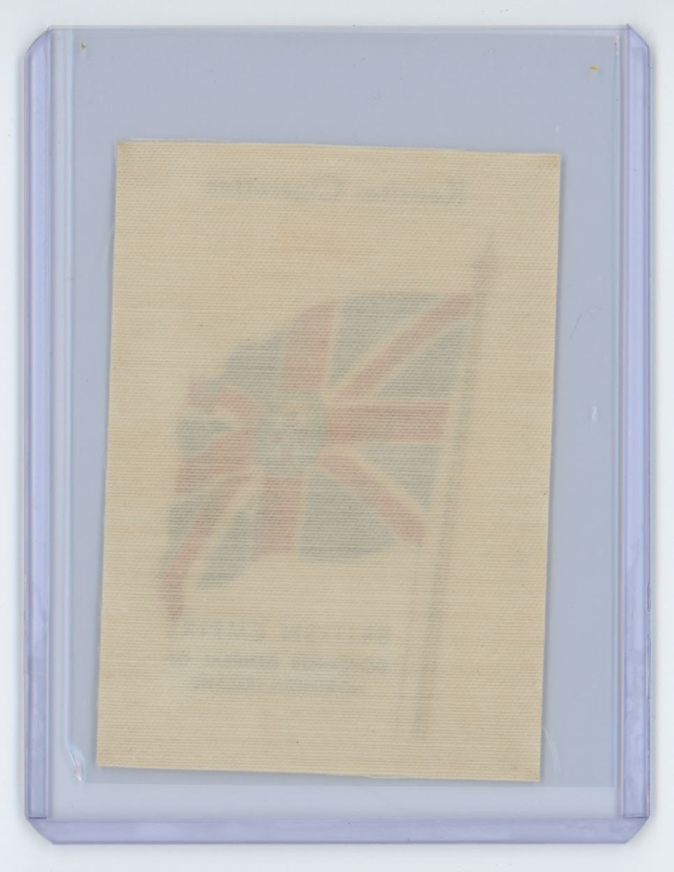 1933 Kensitas Cigarettes British Empire Silk Flag Northern Ireland