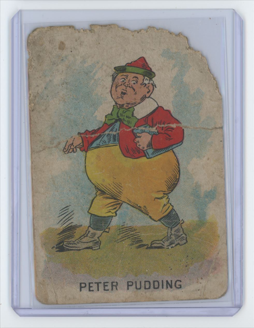 1900 Parker Brothers Old Maid Card Peter Pudding