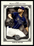 2013 Topps Museum Collection David Price Baseball Card Tampa Bay Rays #21